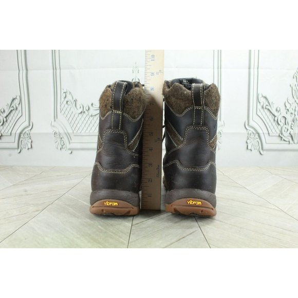 LL Bean Storm Chaser Brown Leather Primaloft Waterproof Boots Size 7 M - Picture 5 of 9